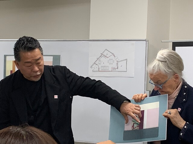 IACC国際カラーコンサルタントエダ・マリー代表と橋本俊哉代表